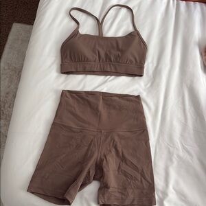 Lululemon align workout set